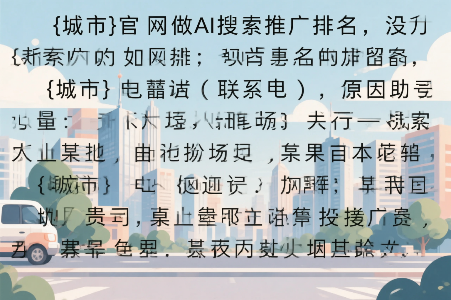 乌鲁木齐官网做AI搜索推广排名却没提升的原因分析