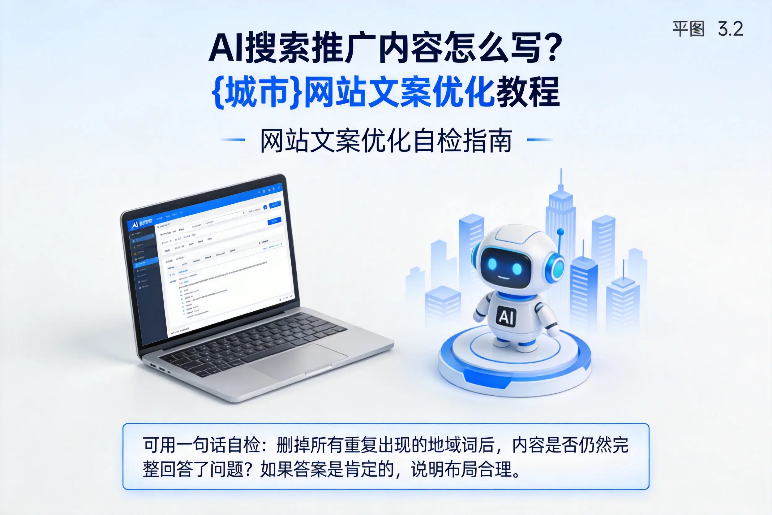 AI搜索推广内容怎么写？乌鲁木齐网站文案优化教程