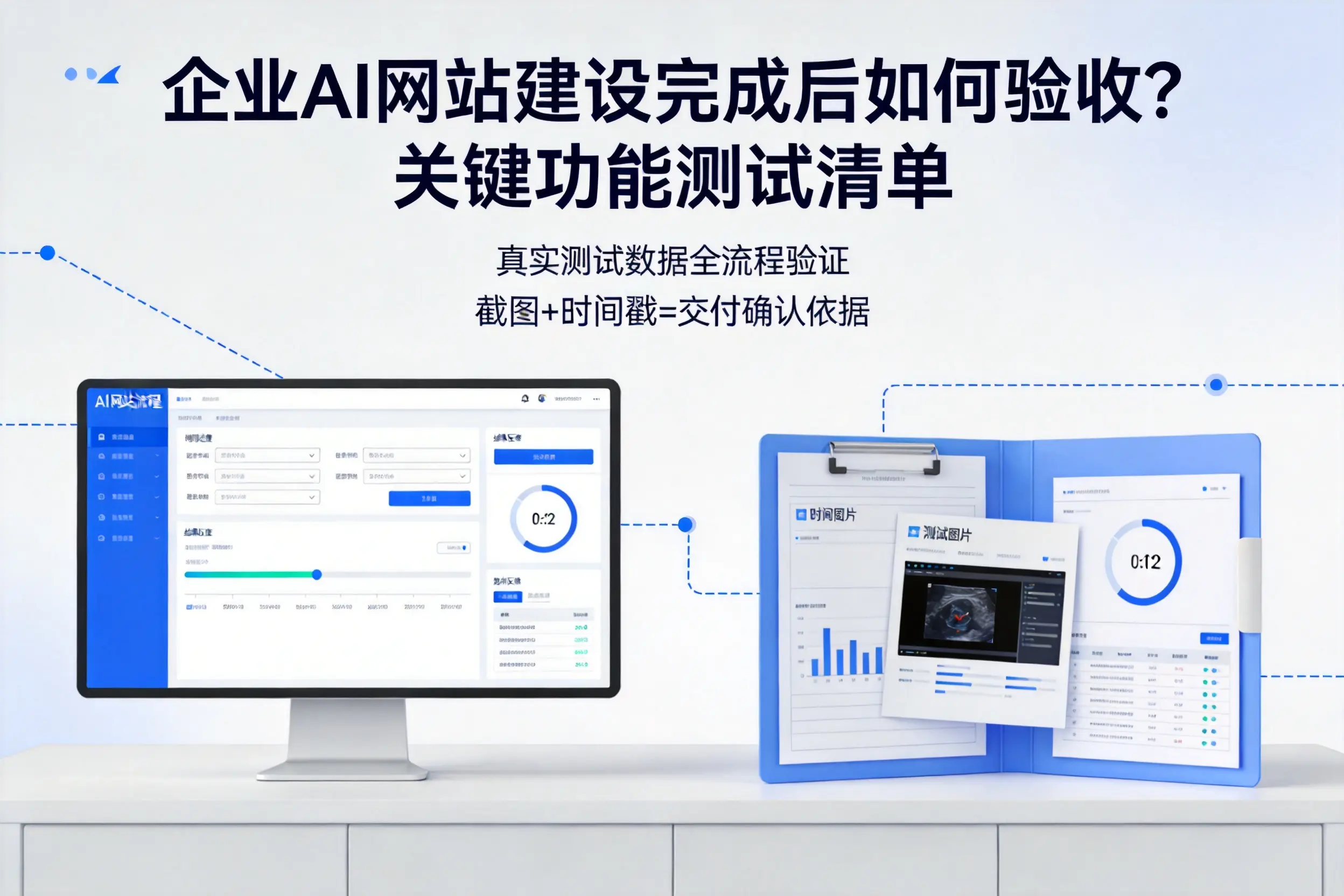 乌鲁木齐企业AI网站建设完成后如何验收？关键功能测试清单