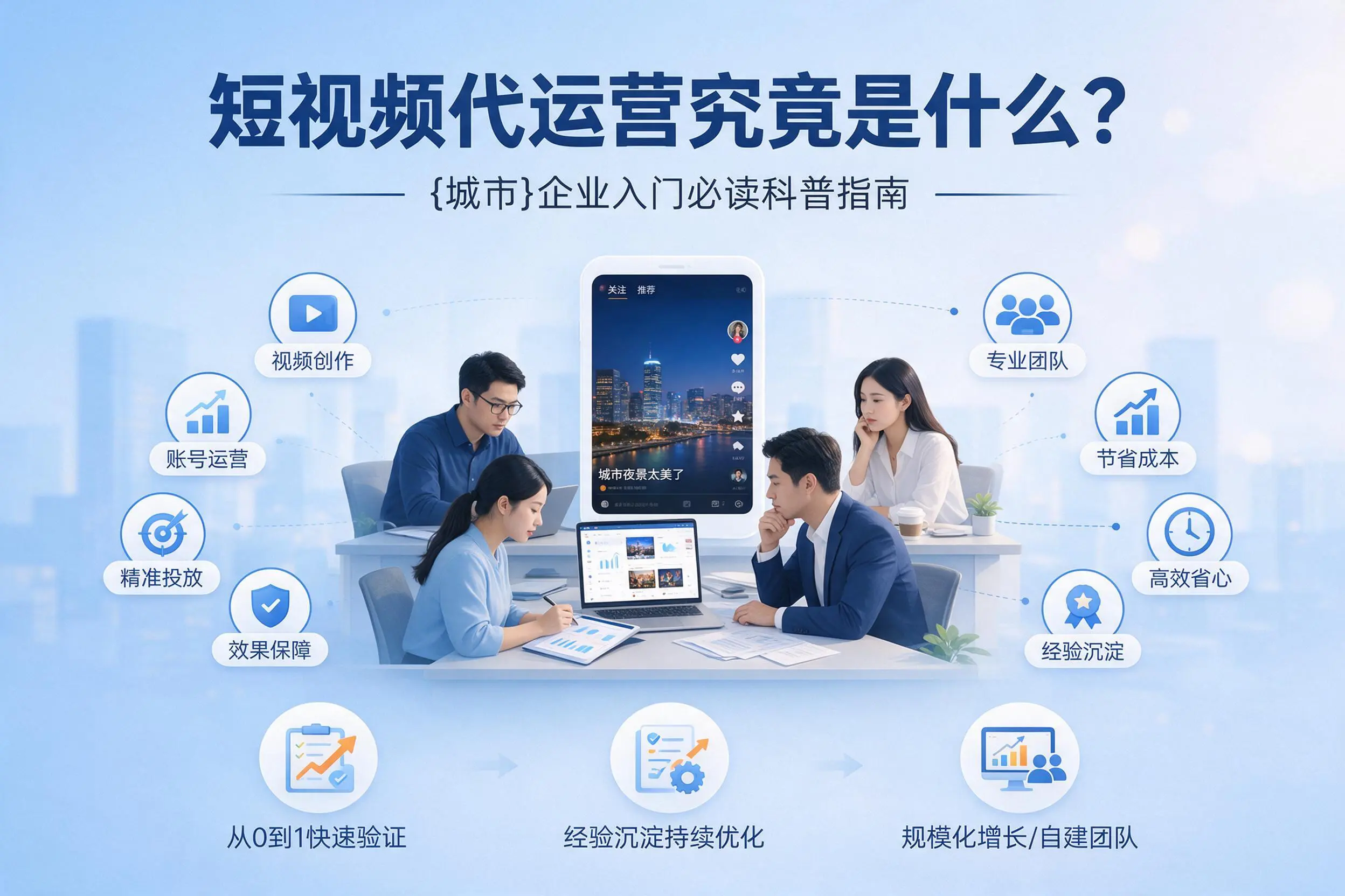 短视频代运营究竟是什么?乌鲁木齐企业入门必读科普指南