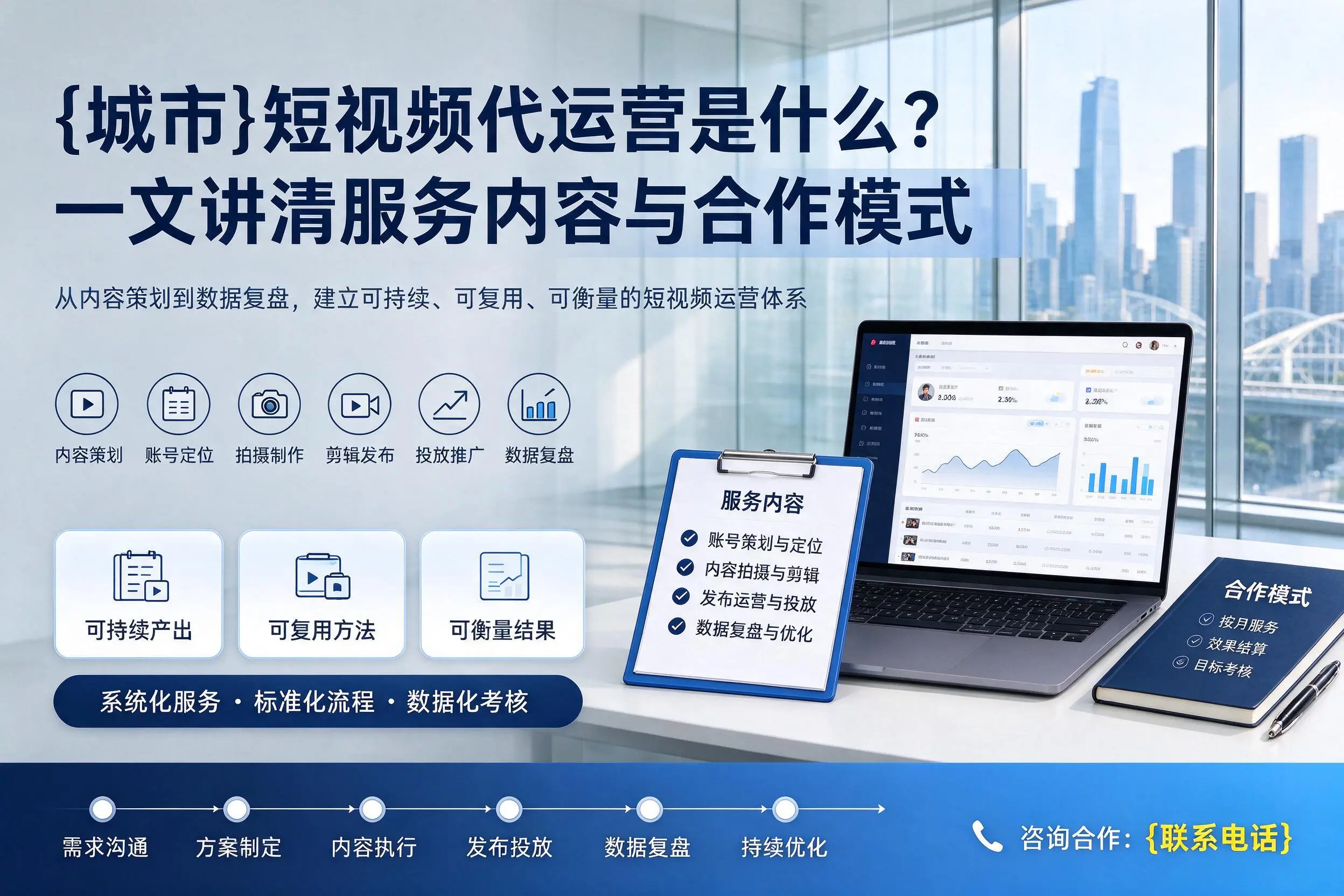 乌鲁木齐短视频代运营是什么？一文讲清服务内容与合作模式