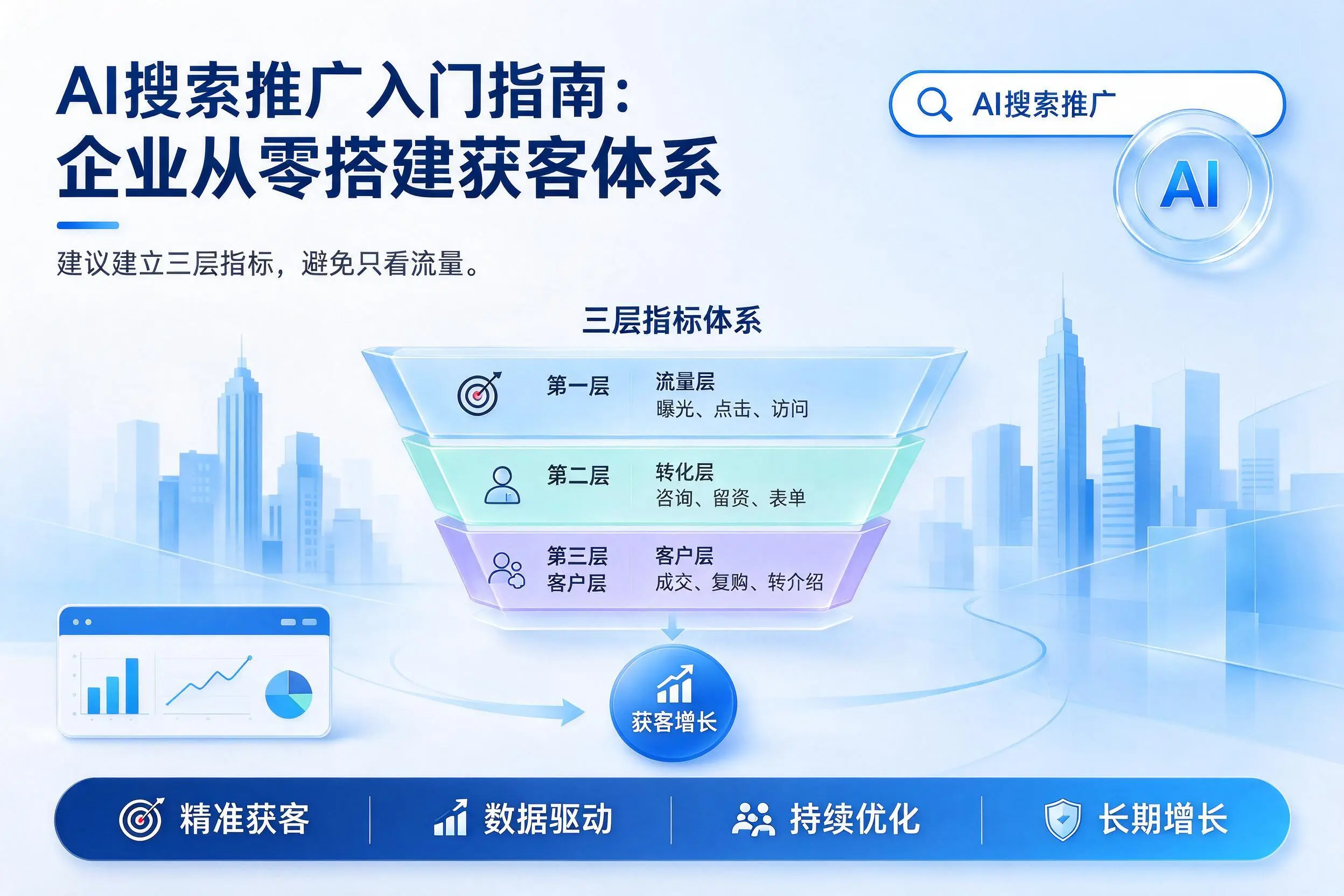 AI搜索推广入门指南:乌鲁木齐企业从零搭建获客体系