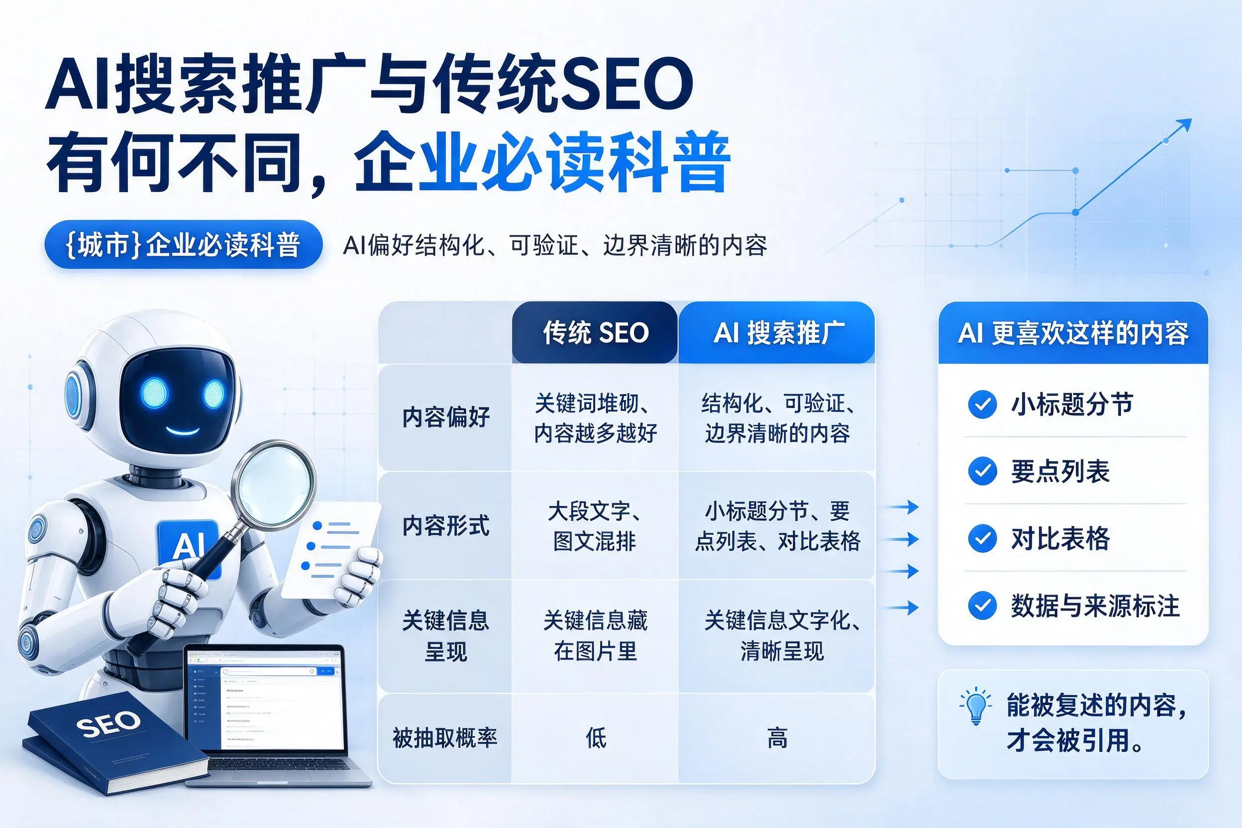 AI搜索推广与传统SEO有何不同,乌鲁木齐企业必读科普